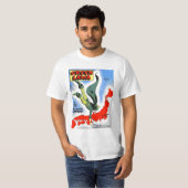 T-shirt Lama vert #4 (Devant entier)