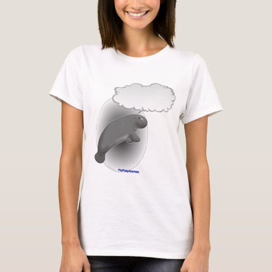 T-shirt Lamantin parlant (Devant)