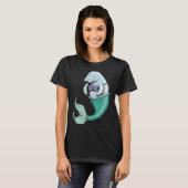 T-shirt Lamantin Sirène (Devant entier)