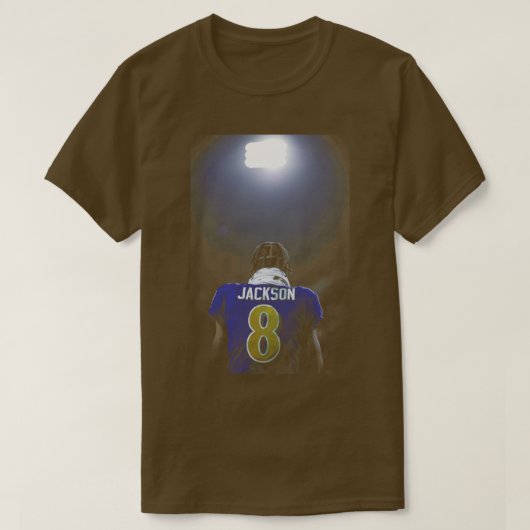 T-shirt Lamar Jackson 1 (Design devant)