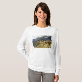 T-shirt Lamas et un regard sur Machu Picchu, (Devant entier)
