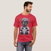 T-shirt Lamb With Gaming Controller I Funny Gaming I Gamer (Devant entier)