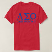 T-shirt Lambda Epsilon Omega (Design devant)