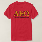 T-shirt Lambda Epsilon Omega 1 (Design devant)