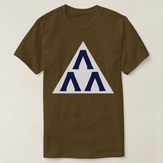T-SHIRT LAMBDA LAMBDA LAMBDA (Design devant)