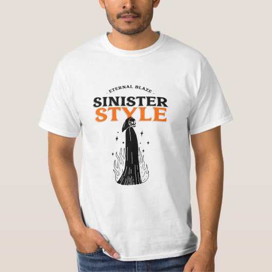 T-shirt Lame éternelle - Style sinistre (Devant)