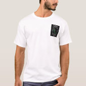 T-shirt Lame Éthérique Horreur Néon (Devant)