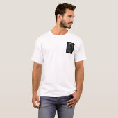 T-shirt Lame Éthérique Horreur Néon (Devant entier)