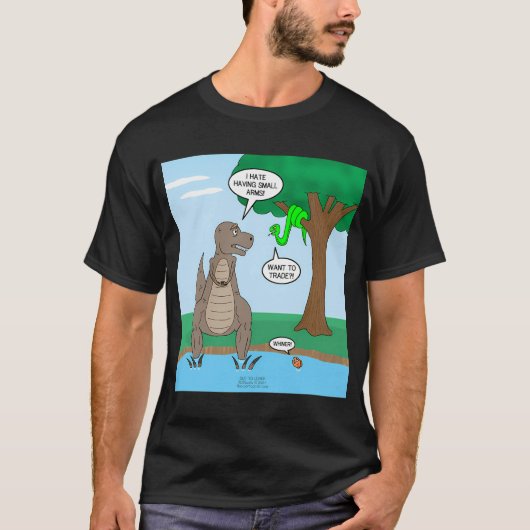 T-shirt Lamentation du T-Rex (Devant)