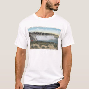 T-shirt L'Américain tombe déversoir de barrage, Orégon