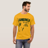 T-SHIRT L'AMÉRIQUE (Devant entier)