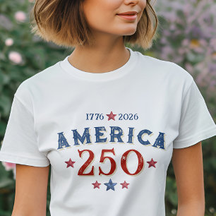 T-shirt L'Amérique 1776 - 2026 250 Ans d'Indépendance