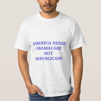 T-SHIRT L'AMÉRIQUE A BESOIN D'OBAMACARE