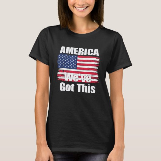 T-shirt L'Amérique a compris ça (Devant)