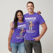 T-shirt L'Amérique A Le Plus Grand Commandant En Chef (2) (Unisexe)