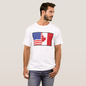 T-shirt L'Amérique Canada (Devant entier)