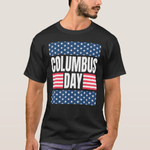 T-shirt L'Amérique célèbre Christophe Colomb