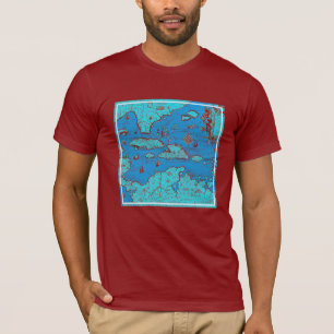 T-shirt L'Amérique Centrale ("Amérique Occidentalis ")