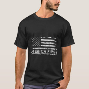 T-shirt L'Amérique D'Abord, Don Of A New Day, Donald Trump