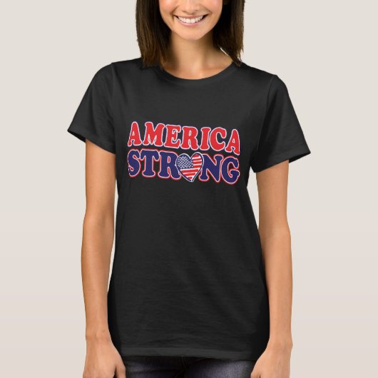 T-shirt L'Amérique forte (Devant)