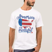 T-shirt L'Amérique la plus belle (Devant)