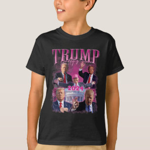 T-shirt L'Amérique nous rappelle le drapeau américain Trum