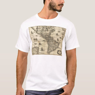 T-shirt L'Amérique Noviter Delineata
