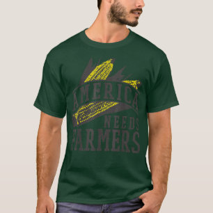 T-shirt L'Amérique paysanne a besoin d'agriculteurs Agricu