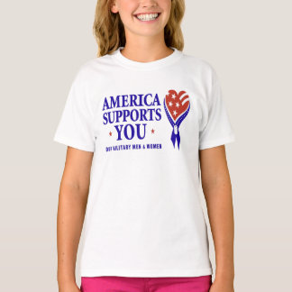 T-shirt L'Amérique vous soutient LIGHT
