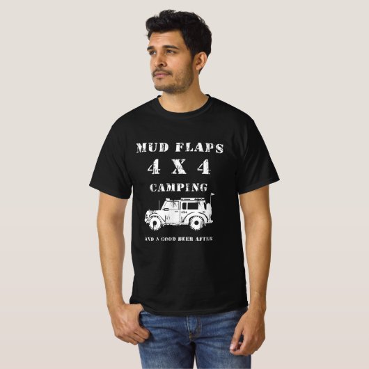 T-SHIRT LAMES DE BOUE 4X4 (Devant entier)