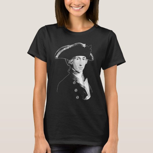 T-shirt L'amiral Horatio Nelson Propagande du drapeau brit (Devant)