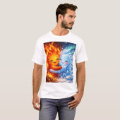 T-shirt L'amitié est élémentaire (Devant entier)
