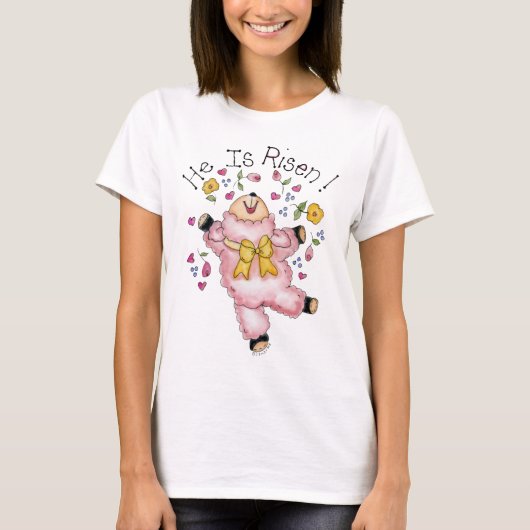 t-shirt lammeren (Voorkant)