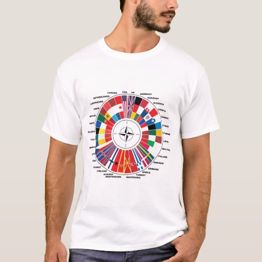 T-SHIRT L'AMOUR AVEC LES PAYS DE L'OTAN (Devant)