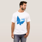 T-shirt L'amour brûle (Devant entier)