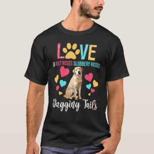 T-shirt L'Amour C'Est Le Nez Humide Baisers À Repasser Tai