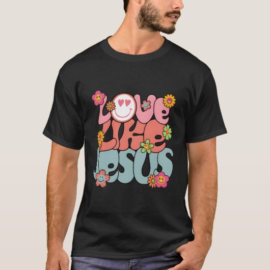 T-shirt L'amour comme Jésus (Devant)