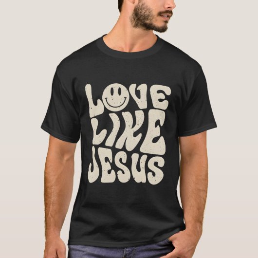 T-shirt L'amour comme Jésus (Devant)