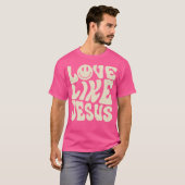 T-shirt L'amour comme Jésus (Devant entier)