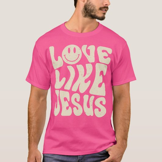 T-shirt L'amour comme Jésus (Devant)