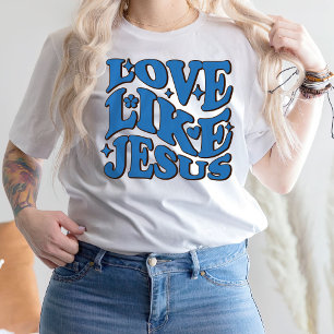 T-shirt L'Amour Comme Jésus Chemise, Don Religieux, Inspir