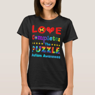 T-shirt L'amour complète le casse-tête