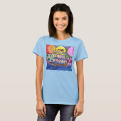 T-shirt L'amour dans l'océan (Devant entier)
