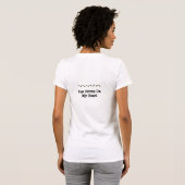 T-shirt L'amour de chats traite le débardeur de dames (Dos entier)