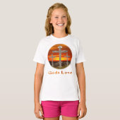 T-shirt L'amour de Dieu (Devant entier)