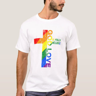 T-shirt L'amour de Dieu est entièrement inclusif Christian