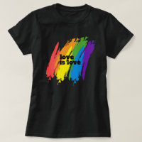 L'amour de fierté est amour LGBT Arc-en-ciel