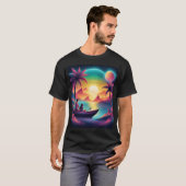 T-shirt L'amour de l'heure d'or (Devant entier)