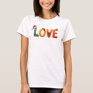 T-shirt L'amour de Noël