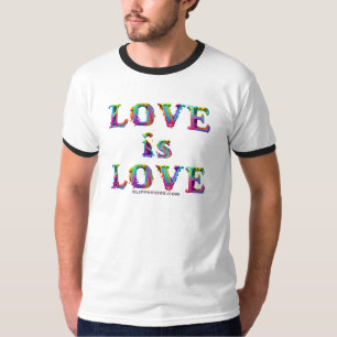 T-shirt L'amour de SlipperyJoe est amour spray peinture ga